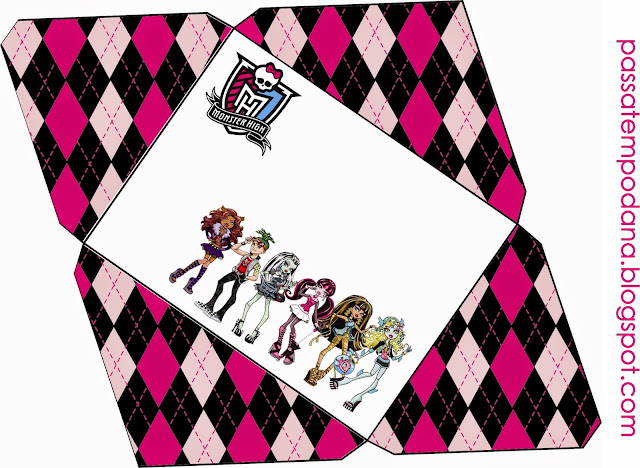 Imprimibles y Fondos Gratis de Monster High Rosa para Imprimir Gratis. Imprimibles y Fondos Gratis de Monster High Rosa para Imprimir Gratis.