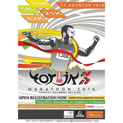 Toraja Marathon 2016, Ayo Ke Toraja Bulan Agustus Tahun Ini