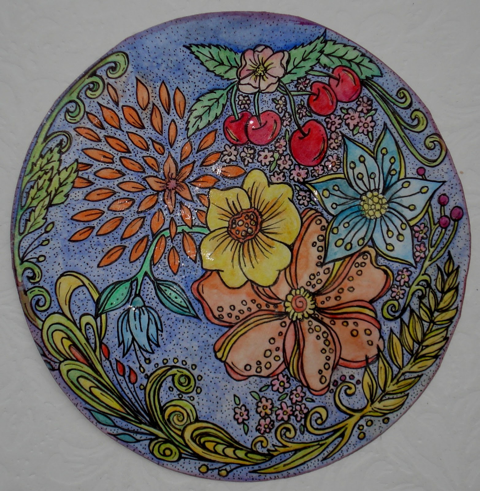 Mail me some art: ROUND ART #3 - Part 2
