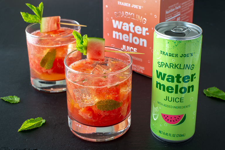 Exploring Trader Joe's Trader Joe's Sparkling Watermelon Juice