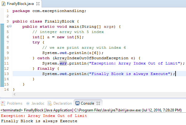 Teach Me How To program: Modifiers Java -modifiers java Exception Keywords