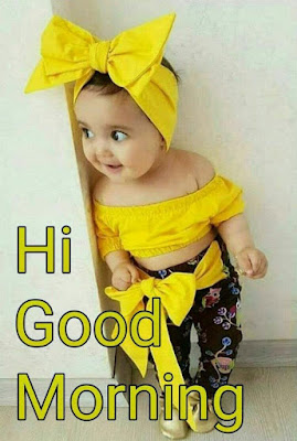 cute littel girl hi goodmorning image cute littel girl hi goodmorning image