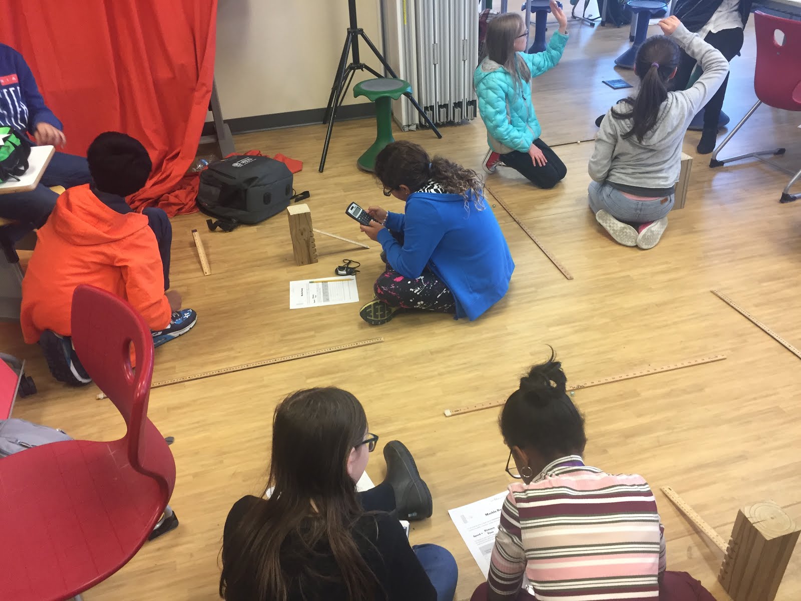 Think Moore Science: Measuring Motion - Marble Ramps