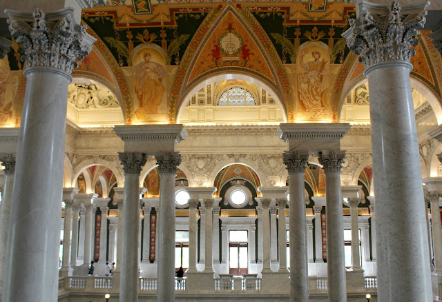 library of congress washington dc interior architecture