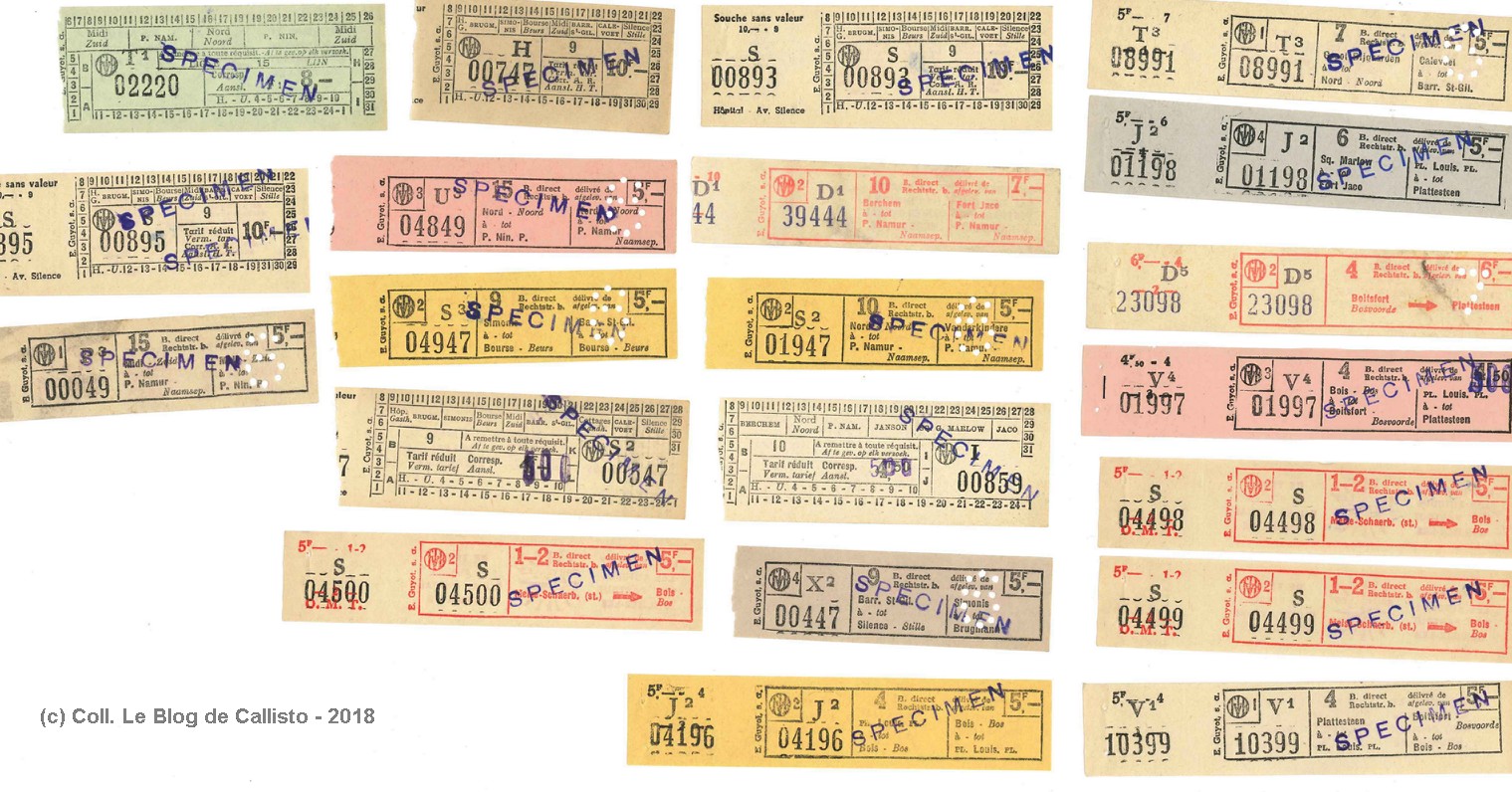 Le Blog de Callisto Ma collection de tickets de tram s'agrandit