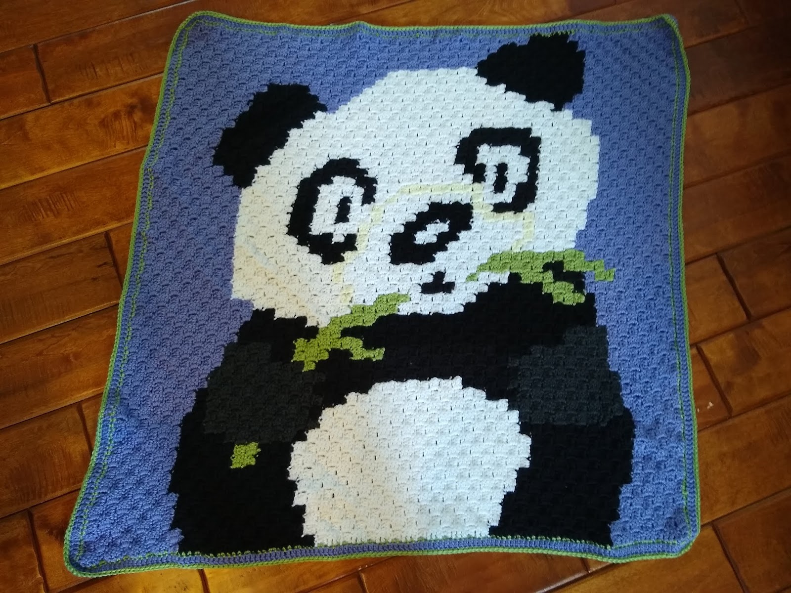Panda Bear Baby Blanket