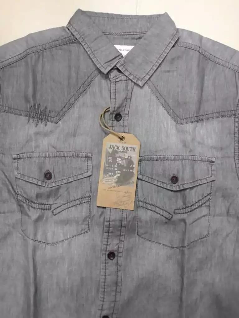 jack south denim shirt