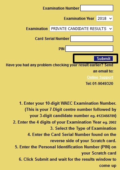 How To Check Your WAEC Result
