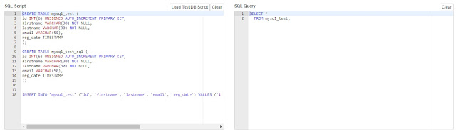 SQL Test