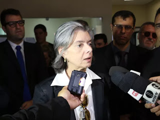 Ministra Cármen Lúcia, presidente do Supremo Tribunal Federal (Foto: Marcelino Neto)
