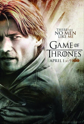 Game of Thrones Season 2 Character Television Posters - “There Are No Men Like Me” - Nikolaj Coster-Waldau as Jaime Lannister