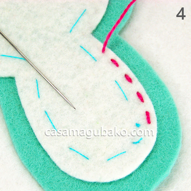 Running Stitches Tutorial 4 by casamagubako.com