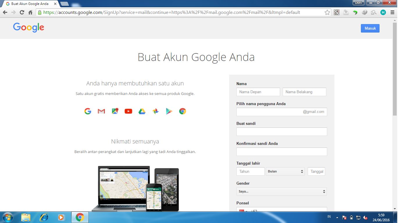 Ingin Membuat Akun Google | cara membuat atau mendaftar akun google Ingin Membuat Akun Google | cara membuat atau mendaftar akun google