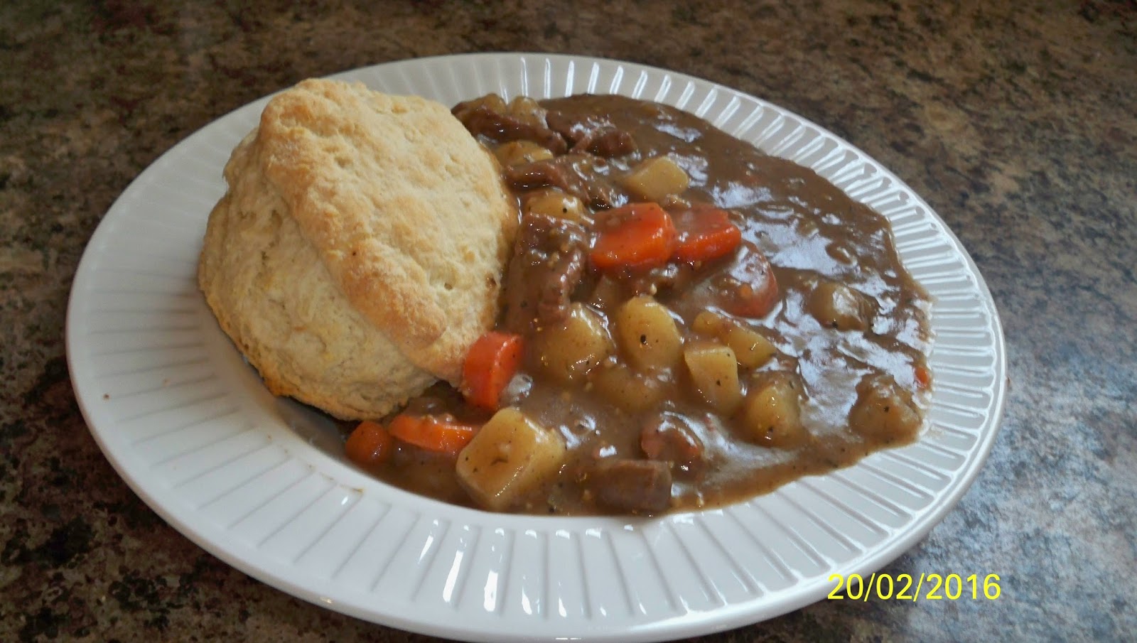 Cook with Mitch Beef Stew with Tea Biscuit