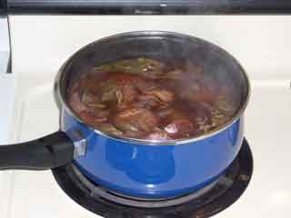 Veggie Stock reduce