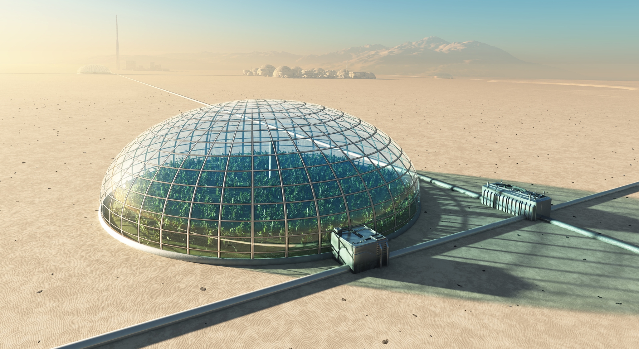 Human Mars Mars Greenhouse