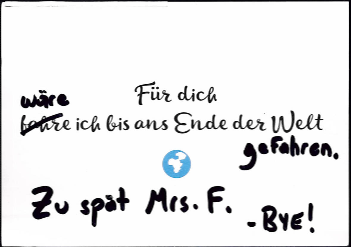 PostSecret auf Deutsch Sonntagsgeheimnisse