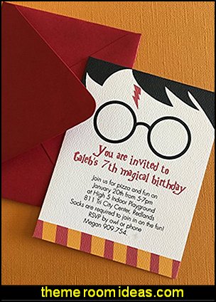 Harry Potter birthday invitation, set of 12, hogwarts school of witchcraft, kids birthday party, book theme party Harry Potter birthday invitation, set of 12, hogwarts school of witchcraft, kids birthday party, book theme party