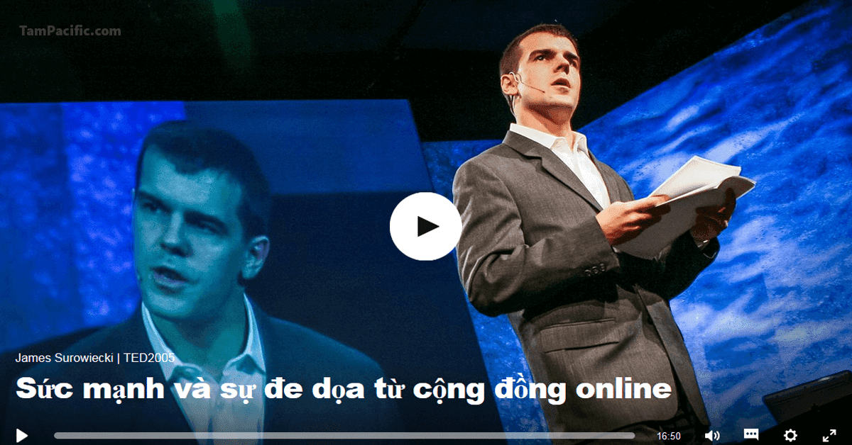 Sức mạnh và sự đe dọa từ cộng đồng online - James Surowiecki Sức mạnh và sự đe dọa từ cộng đồng online - James Surowiecki