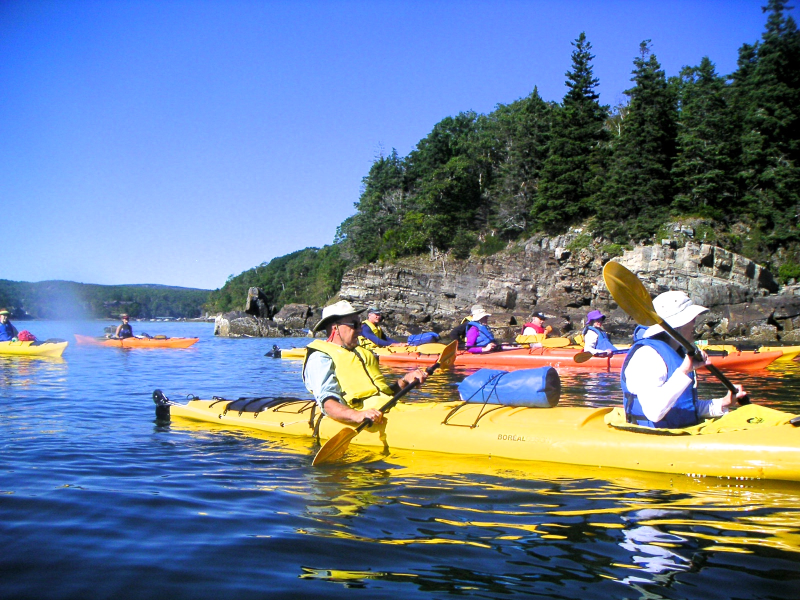 Chuck's Adventures 2005 Acadia National Park Hiking, Biking, and Sea