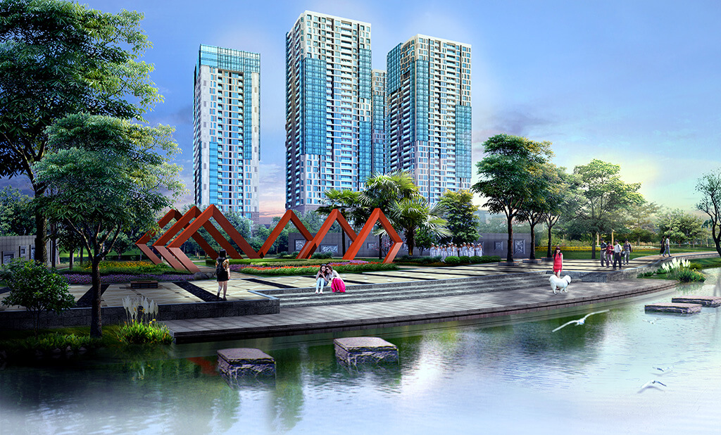Phối cảnh dự án chung cư Goldlight Complex City 168 Khuất Duy Tiến Phối cảnh dự án chung cư Goldlight Complex City 168 Khuất Duy Tiến