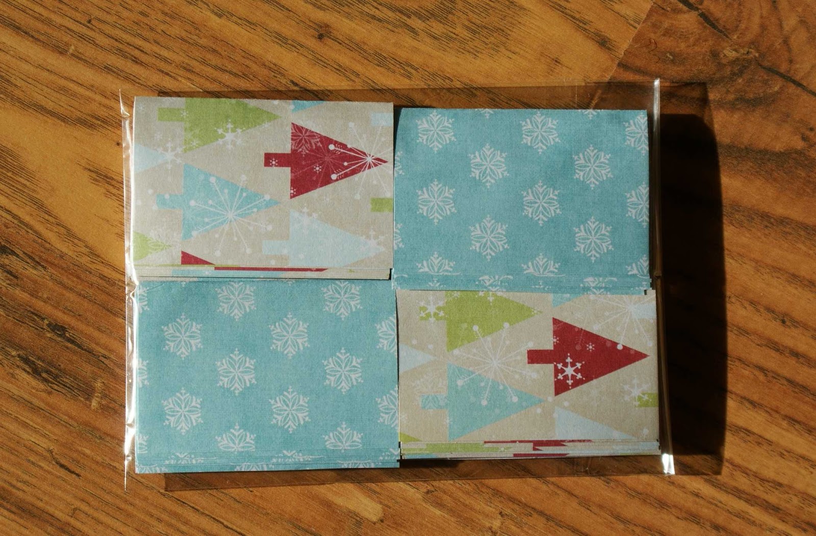 Craft Magic Handmade Xmas Gift Tags Back to Basics Folded