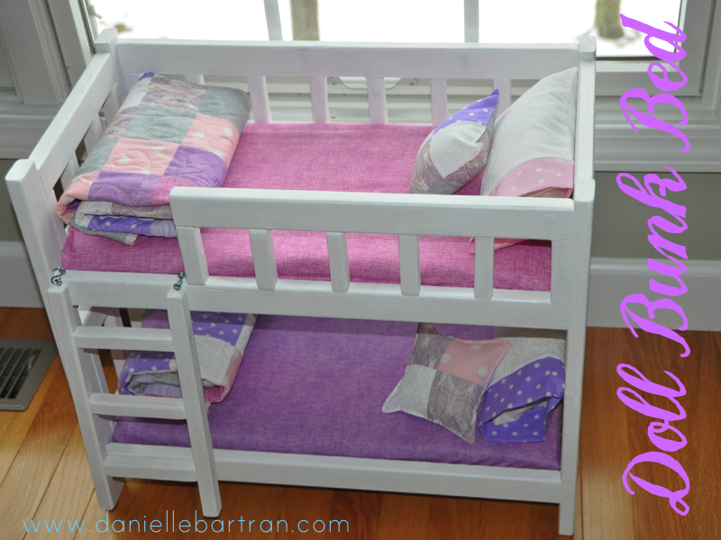 made Doll Bunk Bed {Cutest Build Yet!}