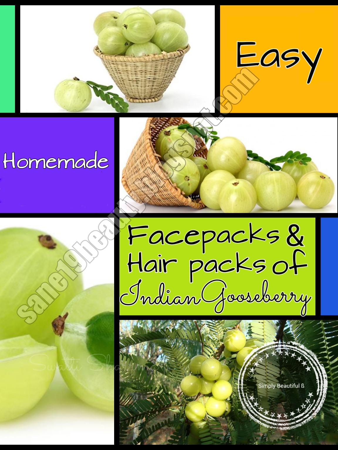 Download Easy Homemade Indian Gooseberry Amla Face Packs And Hair Packs With Tips PSD Mockup Templates