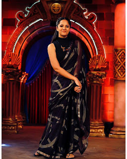 Anchor Anasuya Bharadwaj New Pics In Black Transparent Saree Anchor Anasuya Bharadwaj New Pics In Black Transparent Saree
