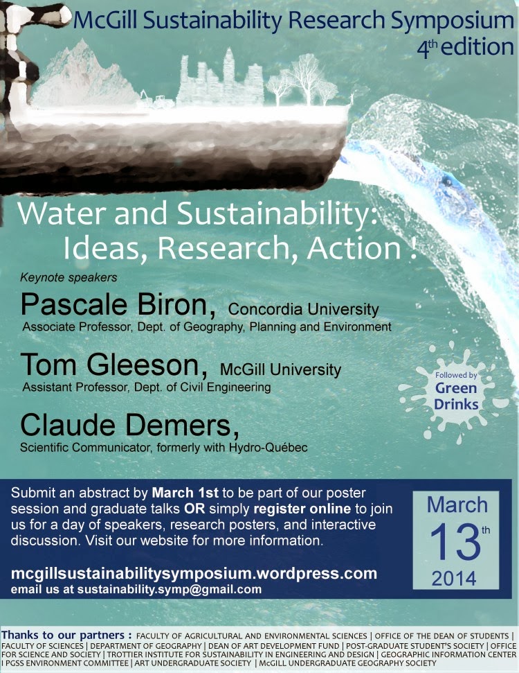 McGill Undergraduate Geography Society March 2014