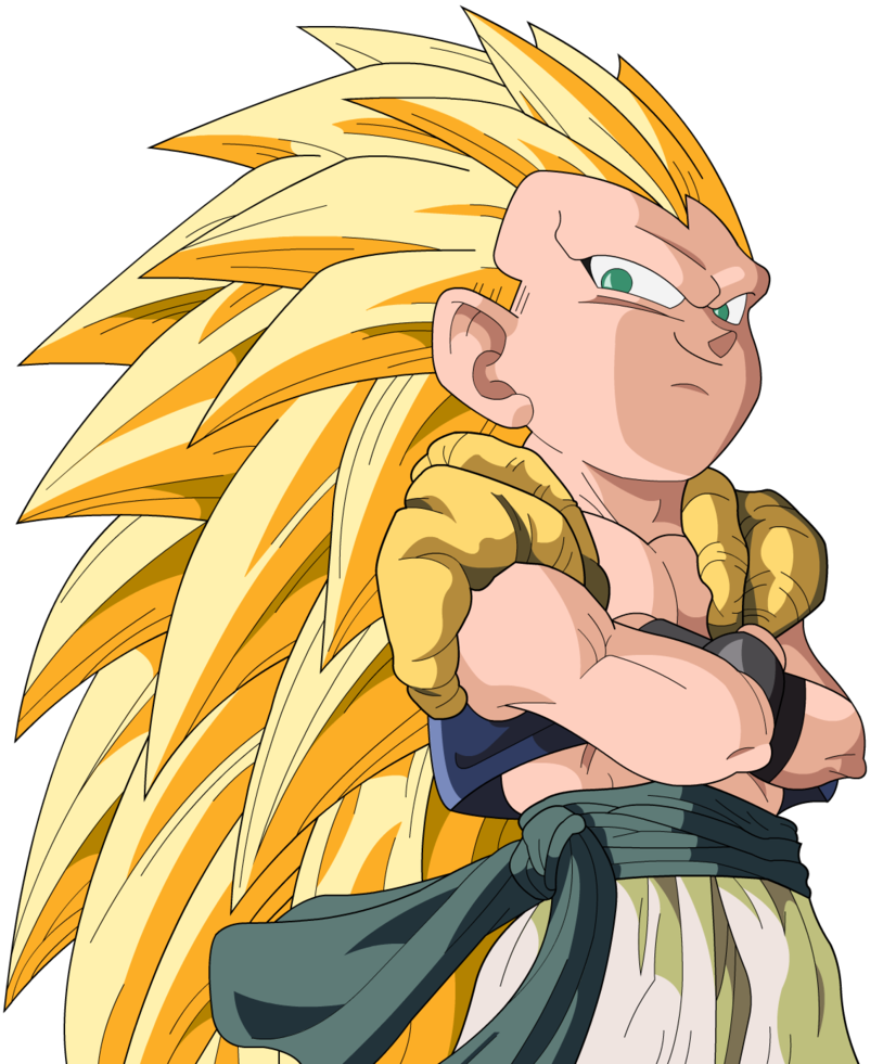 Gotenks super saiyan 3.