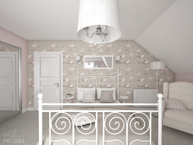 sypialnia na poddaszu w stylu shabby chic sypialnia na poddaszu w stylu shabby chic