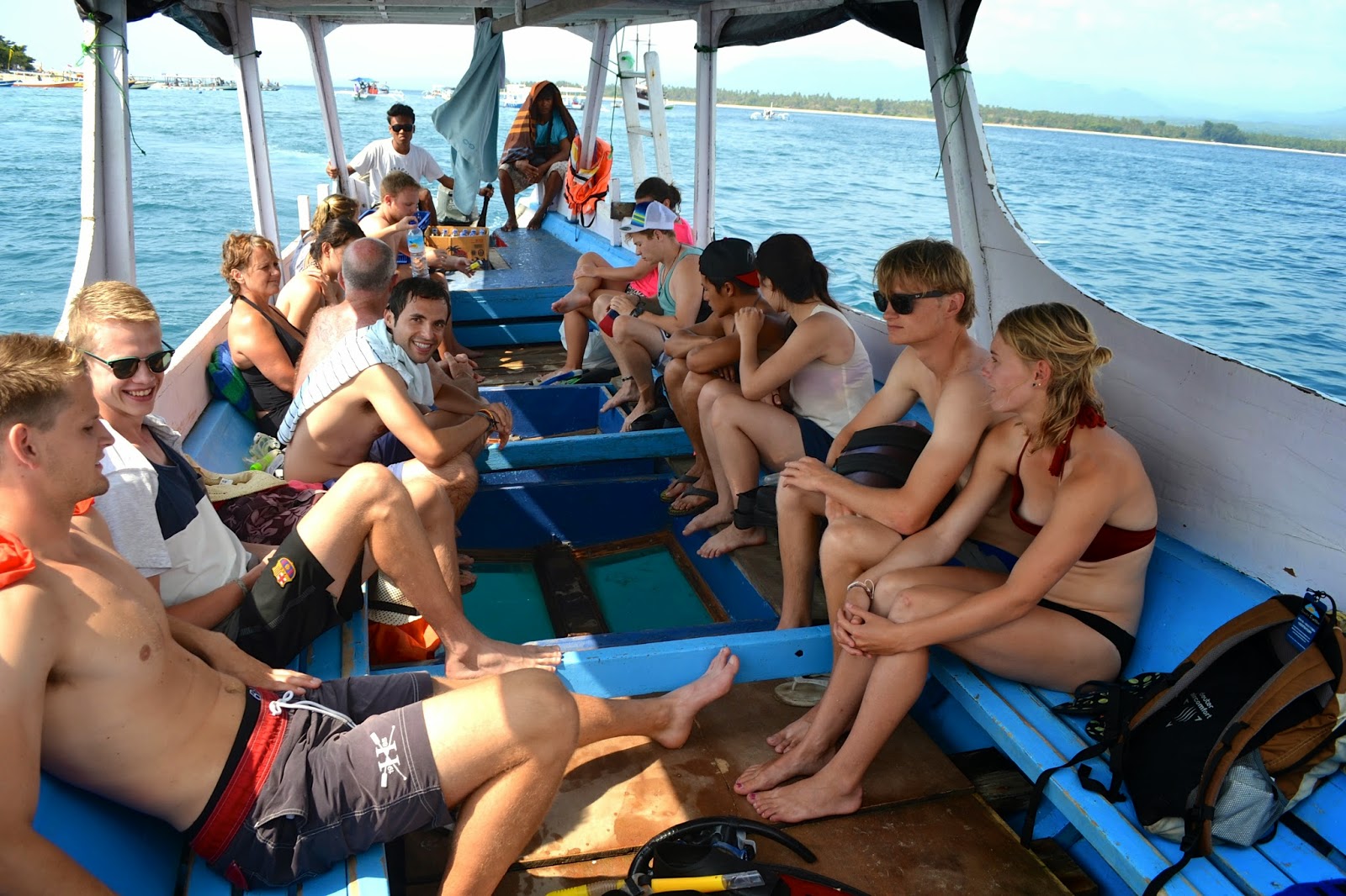 excursión de buceo en islas Gili, Indonesia