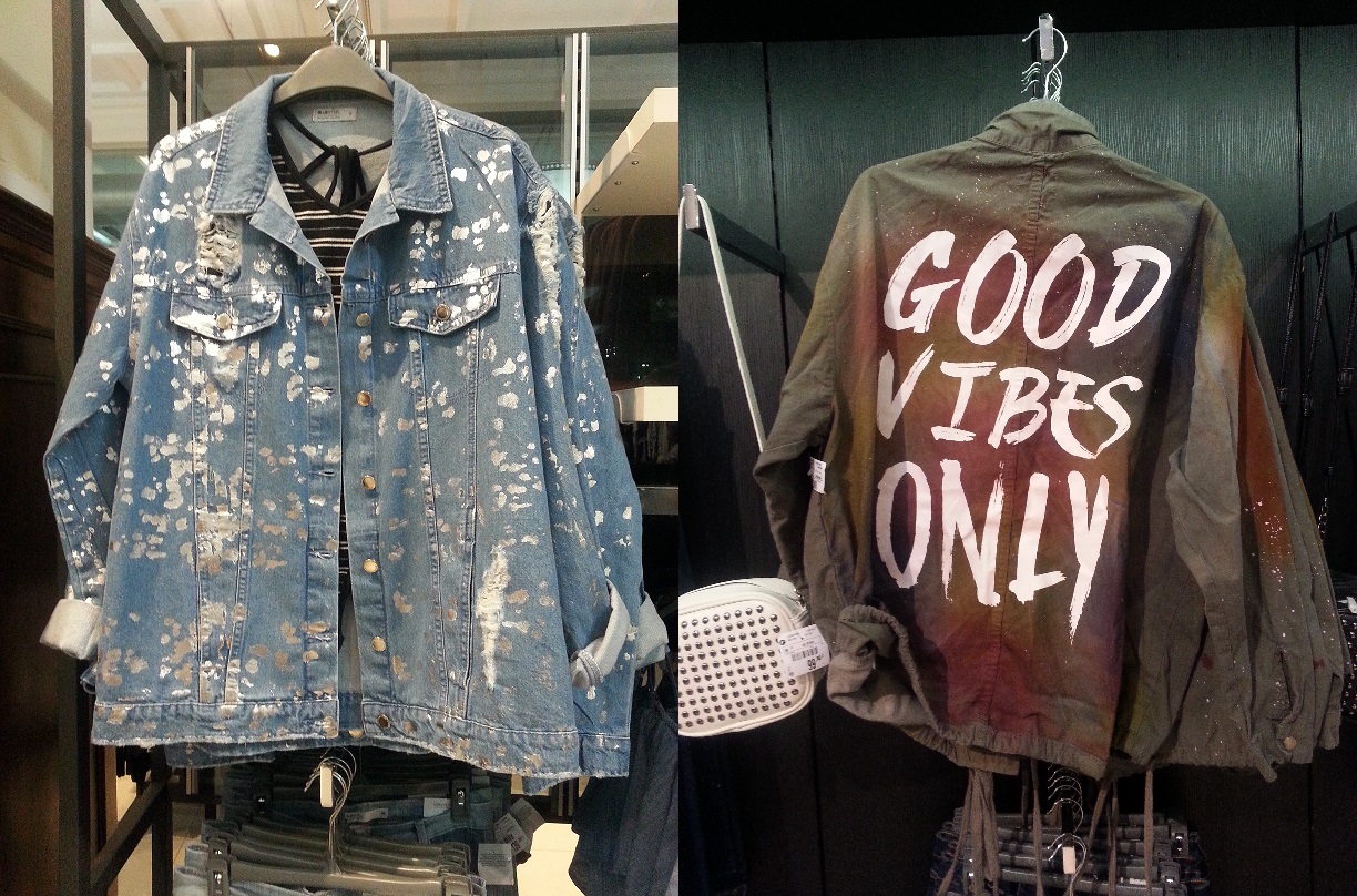 jaqueta jeans pichada