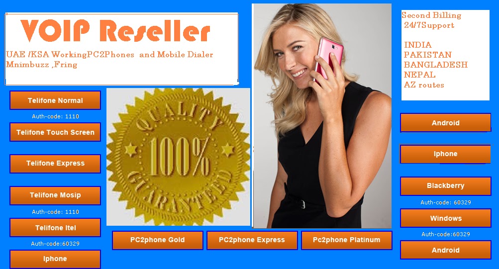 AMAL VOIP UAE VOIP Reseller With Mobile dialers and Pc2phones
