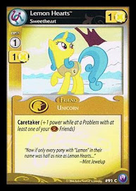 My Little Pony Lemon Hearts, Sweetheart Canterlot Nights CCG Card