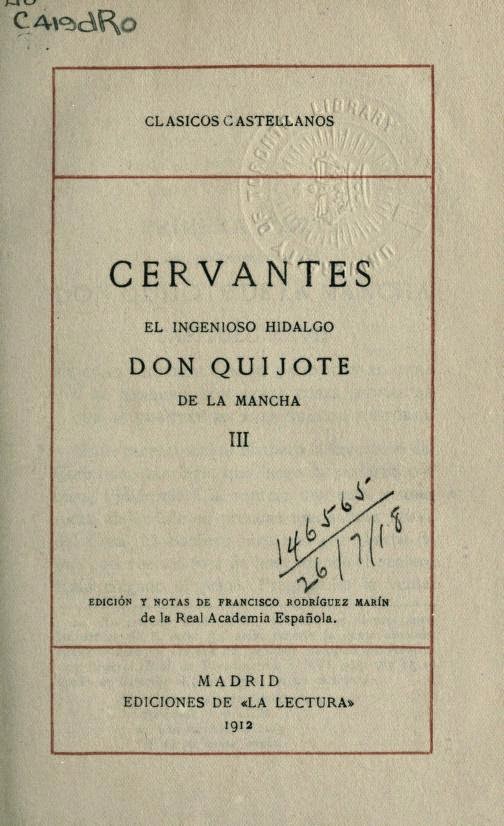  Quijote III