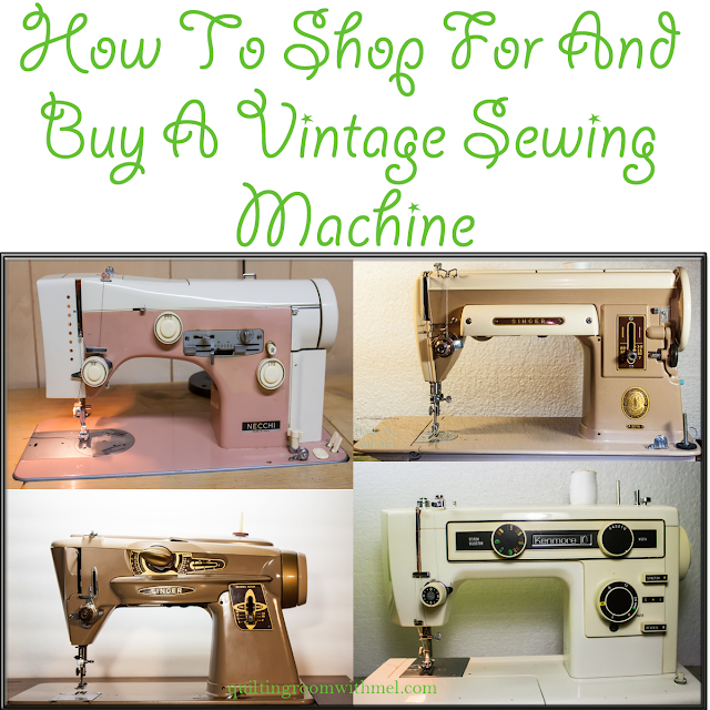 How To Shop For and Buy A Vintage Sewing Machine The Quilting Room with Mel