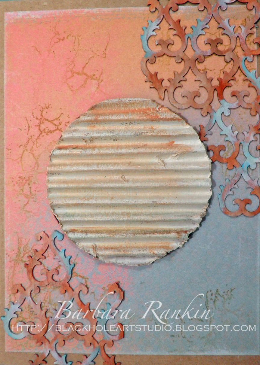 Black Hole Art Studio Mixed Media Cards Romance