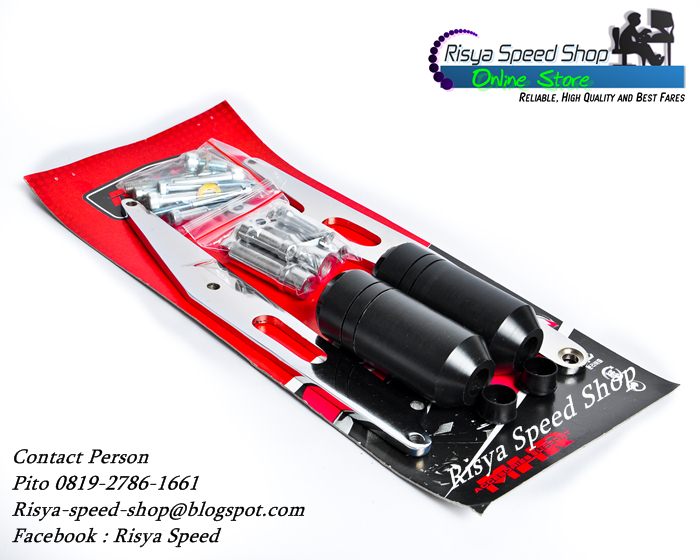 Risya Speed Shop Frame Slider Ninja 250 (MHR)