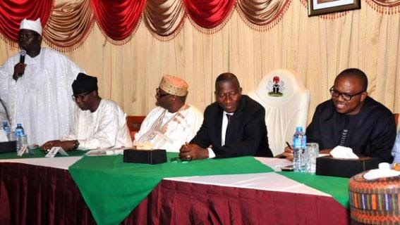 3 Photos: President Jonathan meets with OPC leaders in Lagos