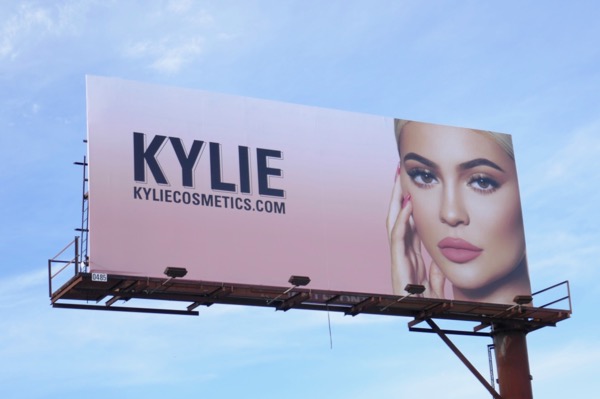 Kylie Cosmetics January 2019 billboard Kylie Cosmetics January 2019 billboard