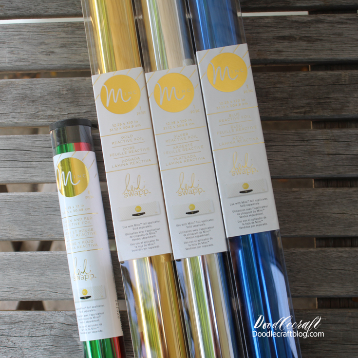 Doodlecraft Gold Foil Heat Transfer with a Laminator