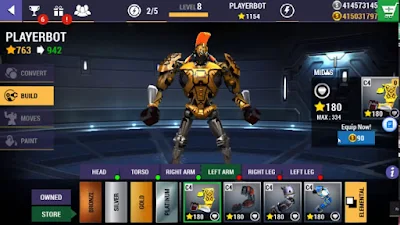 لعبة Real Steel Boxing Champions مهكرة جاهزة للاندرويد, لعبة Real Steel Boxing Champions مهكرة بروابط مباشرة