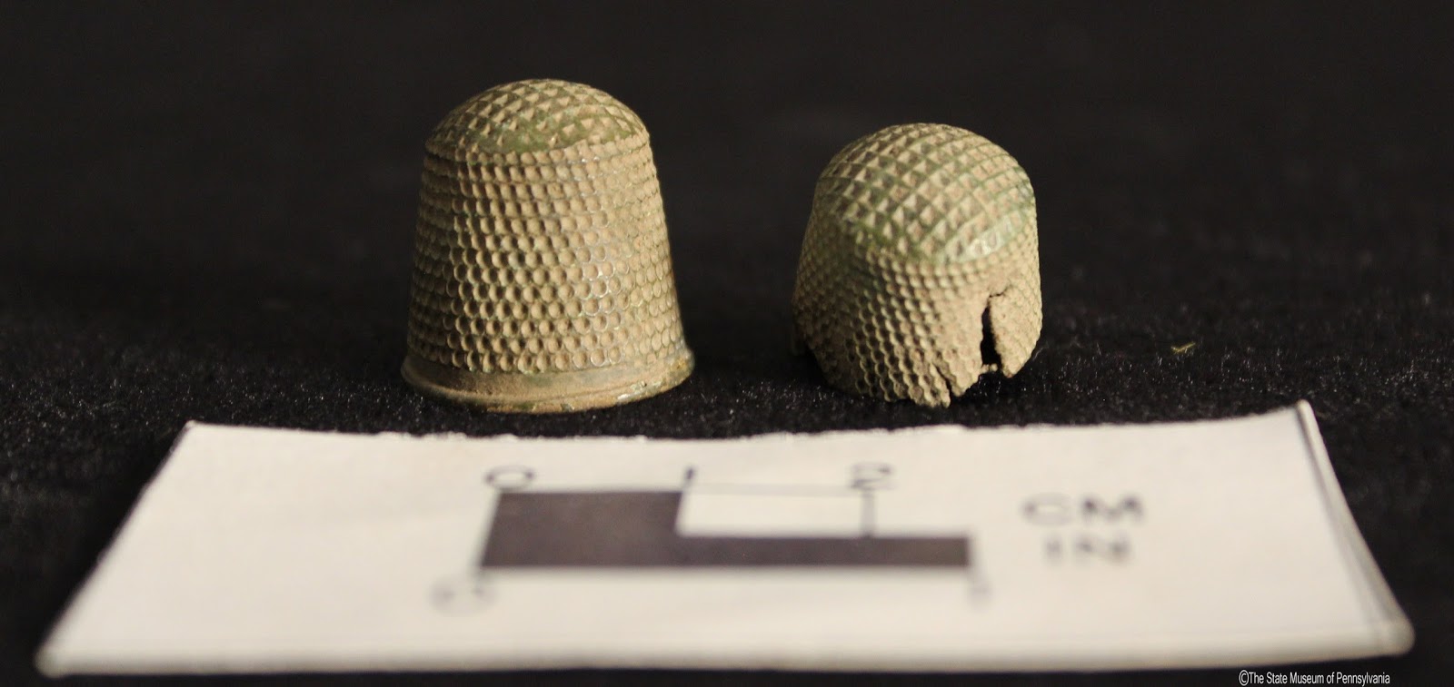 This Week In Pennsylvania Archaeology Thimbles through Time, Space and