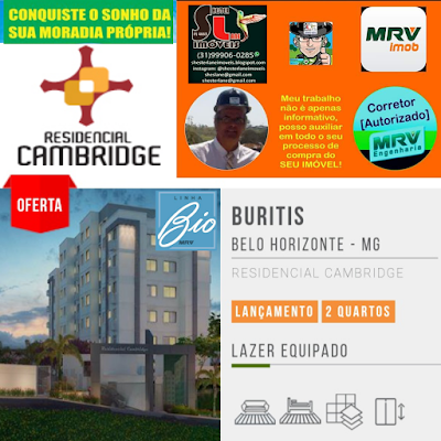 Residencial Cambridge.2 quartos no Buritis, BH-MG
