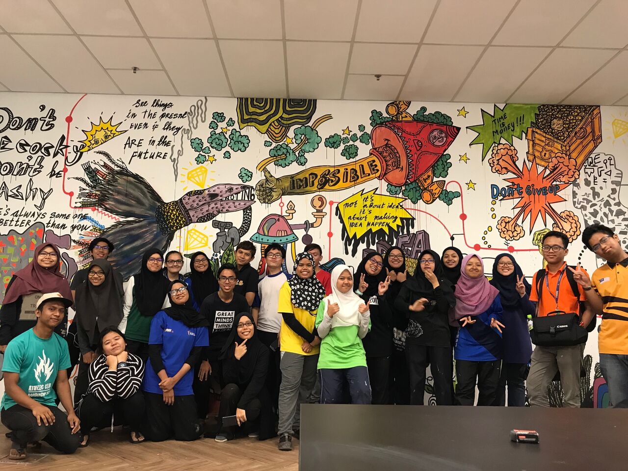 Cyberjaya Art Graffiti Making the City more vibrant Cikgu Norazimah