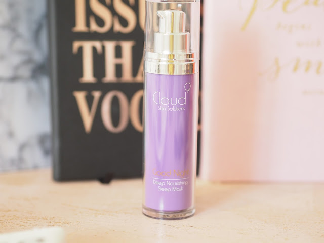 CLOUD 9 Skin Solutions Good Night Deep Nourishing Sleep Mask