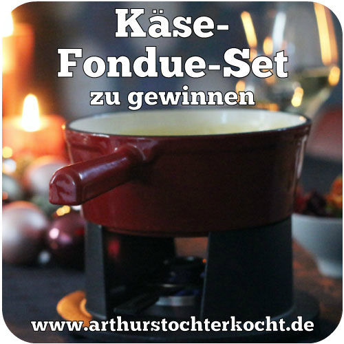 "Genau mein Weihnachten" mit Tchibo! Gewinne ein Käsefondue-Set für 6 Personen inkl. Caquelon, Rechaud und Gabeln | Arthurs Tochter Kocht von Astrid Paul