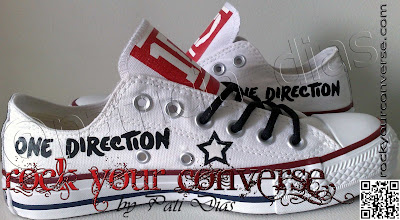 Converse All Star Customizado - Rock Your Converse!: One Direction - 1D